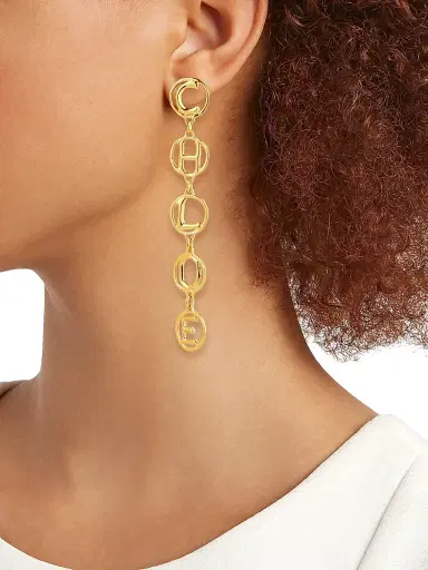 Chloé Women's Goldtone Drop Earrings - Vintage Gold | Thumbnail 2 Chloé Women's Goldtone Drop Earrings - Vintage Gold | Thumbnail 2