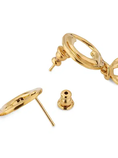 Chloé Women's Goldtone Drop Earrings - Vintage Gold | Thumbnail 3 Chloé Women's Goldtone Drop Earrings - Vintage Gold | Thumbnail 3