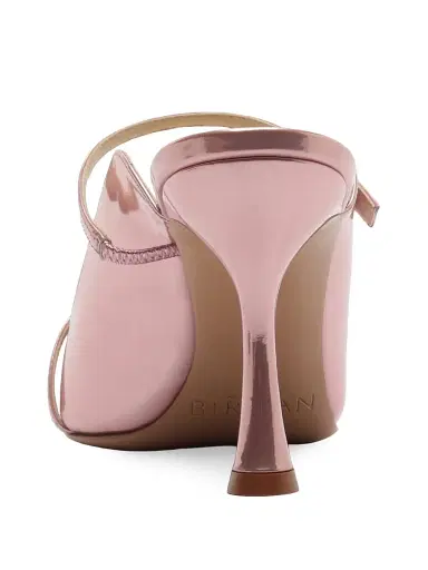 Alexandre Birman Women's Tita 85MM Specchio Leather Mules - Pink - Size 8.5 | Thumbnail 7