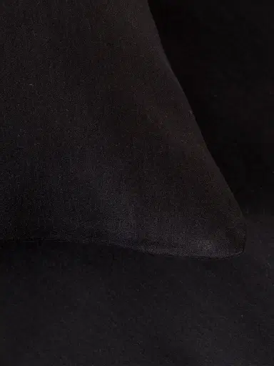 Frette Lux Passepartout Decorative Cushion - Black | Thumbnail 3