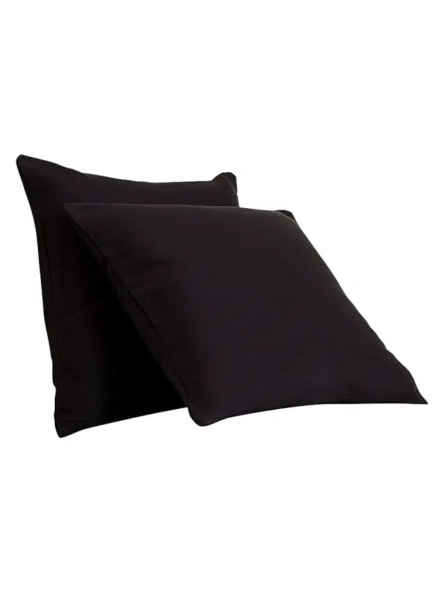 Frette Lux Passepartout Decorative Cushion - Black