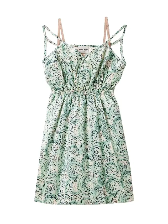 Miu Miu Women's Satin Dress