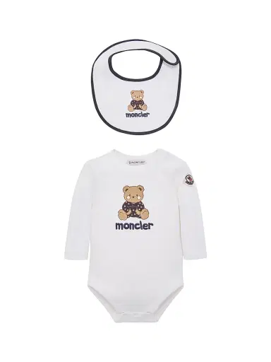 Moncler Baby's Set in Cotton | Thumbnail 4