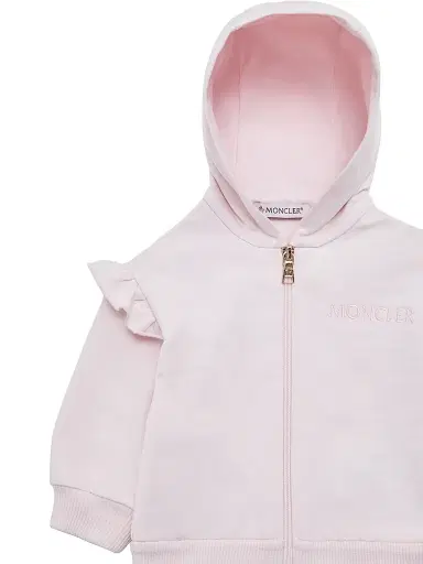 Moncler Baby Girl's & Little Girl's Set in Cotton - Light Pink - Size 18 Months | Thumbnail 3