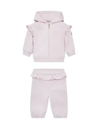 Moncler Baby Girl's & Little Girl's Set in Cotton - Light Pink - Size 18 Months | Thumbnail 1