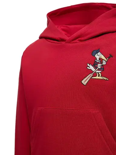 Moncler Little Boy's & Boy's Hoodie in Cotton - Red - Size 8 | Thumbnail 4