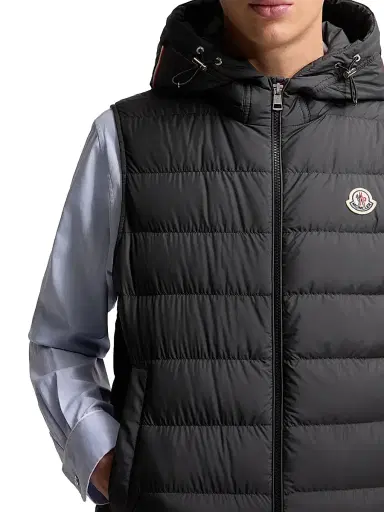 Moncler Men's Marseillan Puffer Vest - Black - Size XXXL | Thumbnail 4 Moncler Men's Marseillan Puffer Vest - Black - Size XXXL | Thumbnail 4