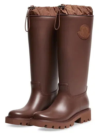 Moncler Women's Kickstream High Boots - Brown - Size 11 | Thumbnail 2