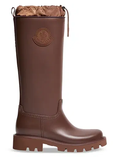 Moncler Women's Kickstream High Boots - Brown - Size 11 | Thumbnail 1