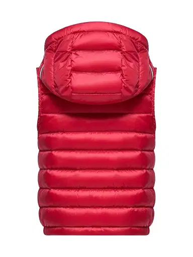 Moncler Little Boy's & Boy's Uzzay Puffer Vest - Berry Red - Size 14 | Thumbnail 2 Moncler Little Boy's & Boy's Uzzay Puffer Vest - Berry Red - Size 14 | Thumbnail 2