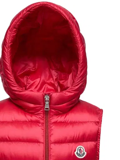 Moncler Little Boy's & Boy's Uzzay Puffer Vest - Berry Red - Size 14 | Thumbnail 3 Moncler Little Boy's & Boy's Uzzay Puffer Vest - Berry Red - Size 14 | Thumbnail 3