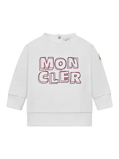 Moncler Baby Boy's & Little Boy's Crewneck Sweatshirt in Cotton | Thumbnail 1 Moncler Baby Boy's & Little Boy's Crewneck Sweatshirt in Cotton | Thumbnail 1