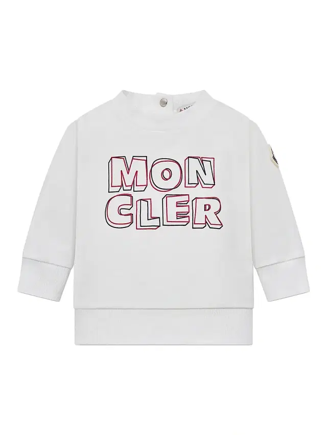 Baby Boy's & Little Boy's Crewneck Sweatshirt in Cotton - White