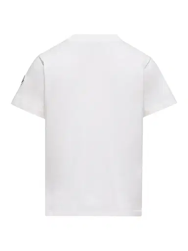 Moncler Little Boy's & Boy's Crewneck T-Shirt in Cotton - White - Size 14 | Thumbnail 2 Moncler Little Boy's & Boy's Crewneck T-Shirt in Cotton - White - Size 14 | Thumbnail 2