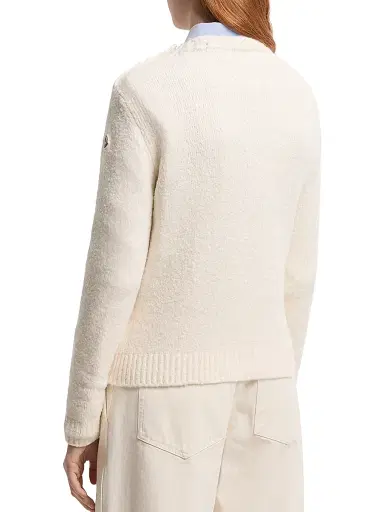 Moncler Women's Sweater in Cotton Blend | Thumbnail 3