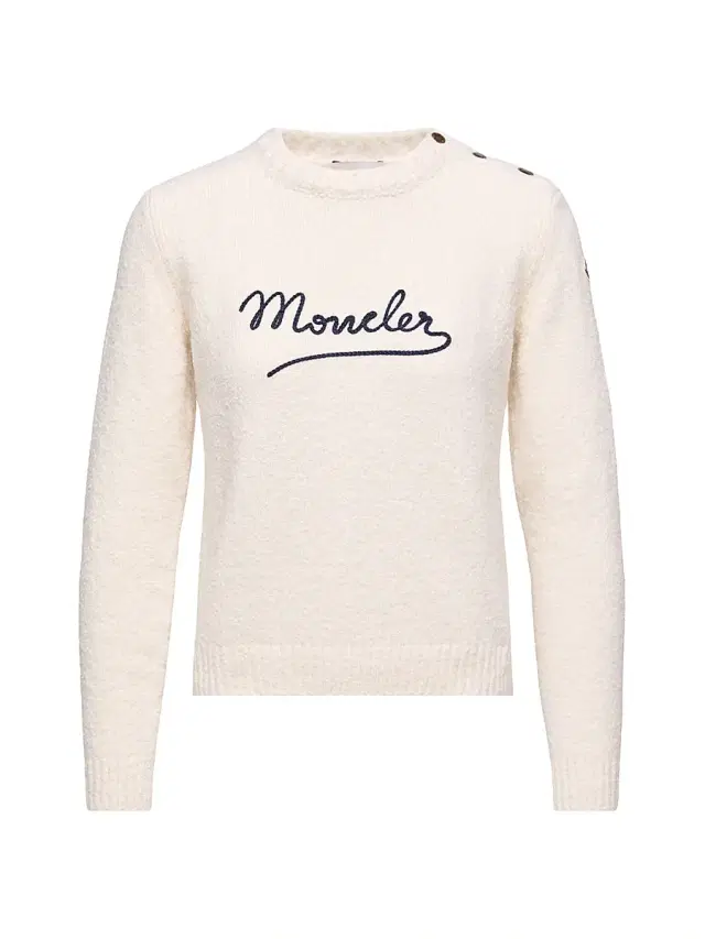 Women's Sweater in Cotton Blend - White
