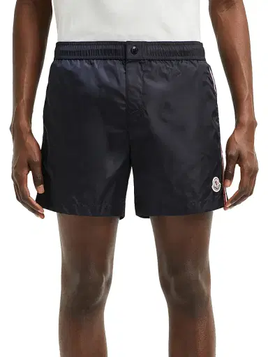 Moncler Men's Swim Trunks - Navy Blue - Size XXL | Thumbnail 2