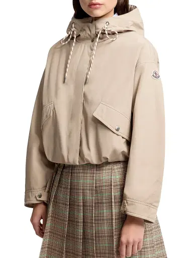 Moncler Women's Eucalyptus Puffer Jacket - Beige | Thumbnail 2