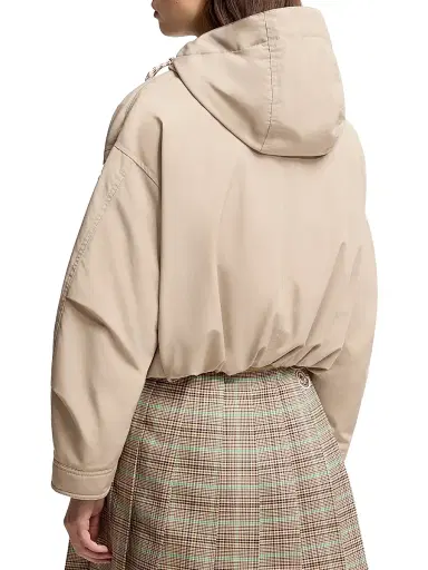 Moncler Women's Eucalyptus Puffer Jacket - Beige | Thumbnail 3