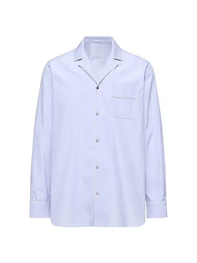 Moncler Men's Shirt in Cotton - Light Blue