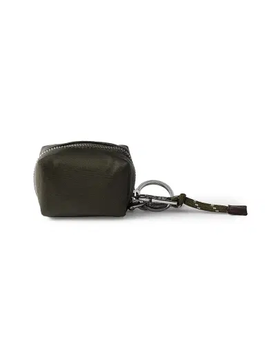 Prada Men's Mini Icon Re-Nylon Keychain Charm - Green | Thumbnail 4 Prada Men's Mini Icon Re-Nylon Keychain Charm - Green | Thumbnail 4