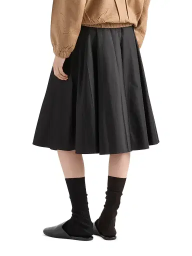 Prada Women's Re-Nylon Circle Skirt - Black | Thumbnail 3 Prada Women's Re-Nylon Circle Skirt - Black | Thumbnail 3