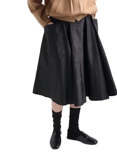 Prada Women's Re-Nylon Circle Skirt - Black | Thumbnail 4 Prada Women's Re-Nylon Circle Skirt - Black | Thumbnail 4