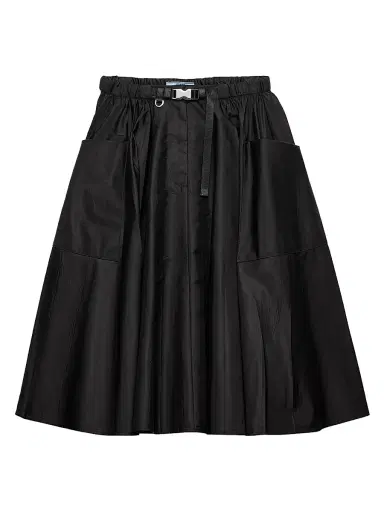 Prada Women's Re-Nylon Circle Skirt - Black | Thumbnail 1 Prada Women's Re-Nylon Circle Skirt - Black | Thumbnail 1