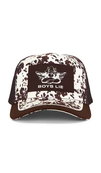 Boys Lie Suede Panel Trucker Hat | Thumbnail 2