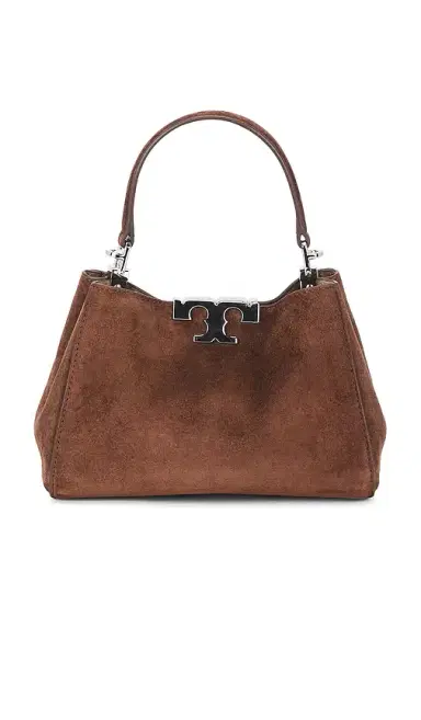 Tory Burch Eleanor Suede Mini Satchel | Thumbnail 2 Tory Burch Eleanor Suede Mini Satchel | Thumbnail 2