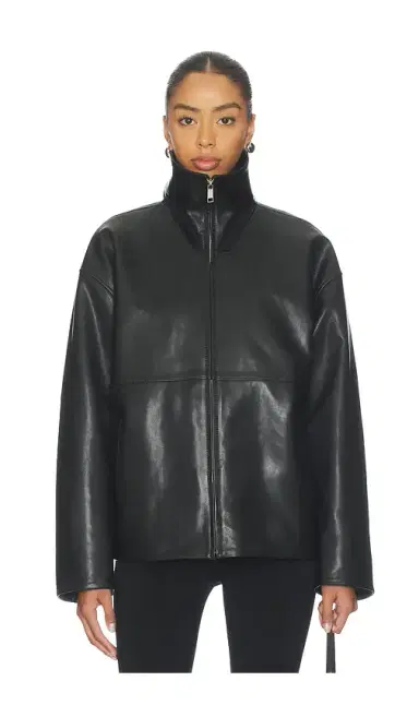 EAVES Jorunn Leather Jacket | Thumbnail 1 EAVES Jorunn Leather Jacket | Thumbnail 1