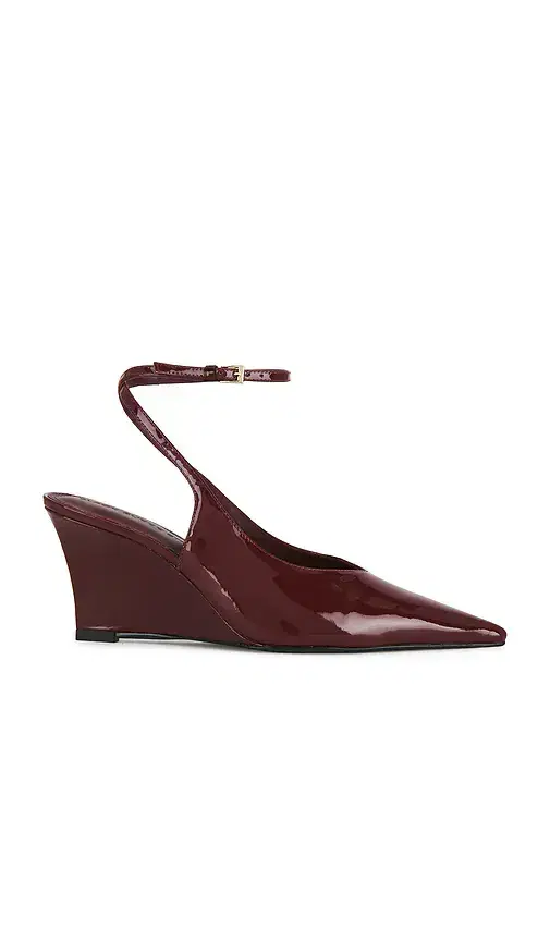 Black Suede Studio Eliana 70 Pump