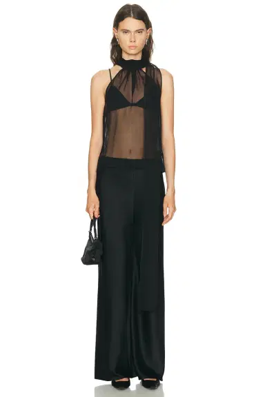 EAVES Grethe Halter Top | Thumbnail 3