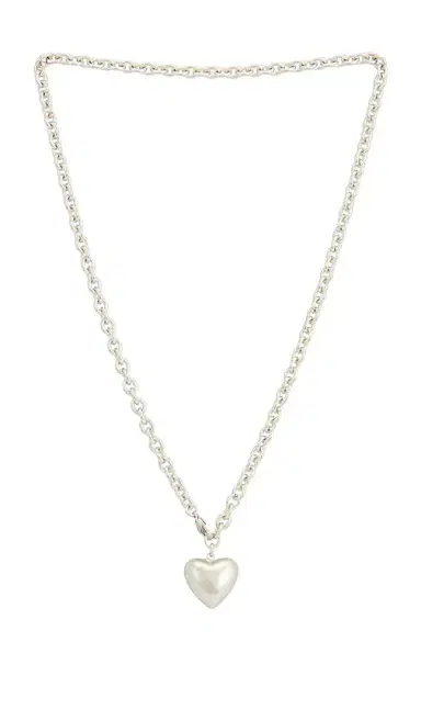 Roxanne Assoulin Mini Puffy Heart Necklace | Thumbnail 1