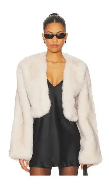 Lovers and Friends Cropped Gabriel Coat | Thumbnail 1 Lovers and Friends Cropped Gabriel Coat | Thumbnail 1