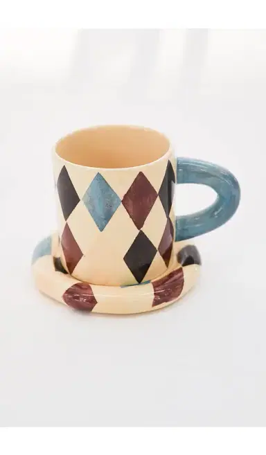 Damson Madder Chubby Saucer | Thumbnail 2