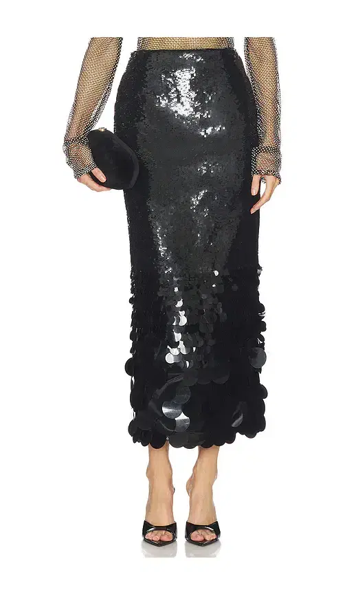 Rahul Mishra Gradient Sequin Skirt
