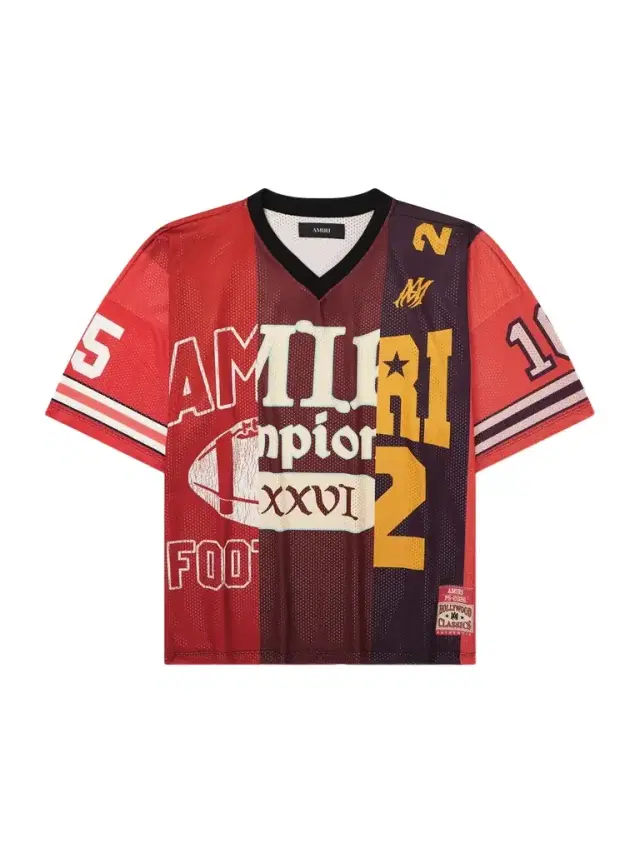 Oversized Printed Mesh T-Shirt - Men