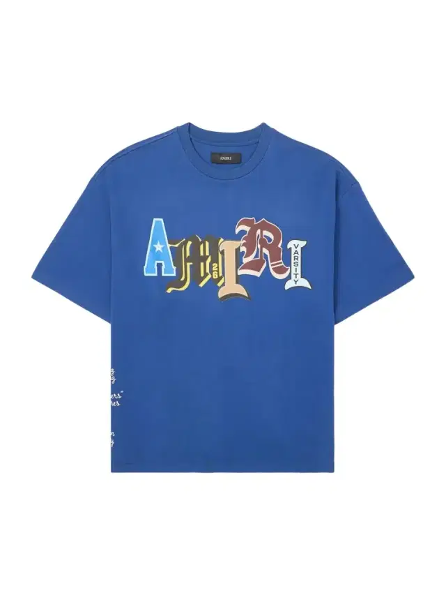 AMIRI Varsity Patch Logo-Print Cotton-Jersey T-Shirt - Men