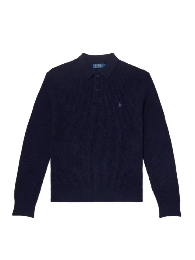 Logo-Embroidered Waffle-Knit Wool and Cotton-Blend Polo Sweater - Men