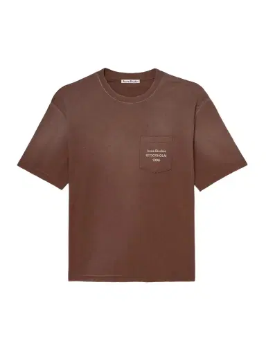 Acne Studios Exford U Oversized Logo-Print Distressed Cotton-Jersey T-Shirt - Men | Thumbnail 1