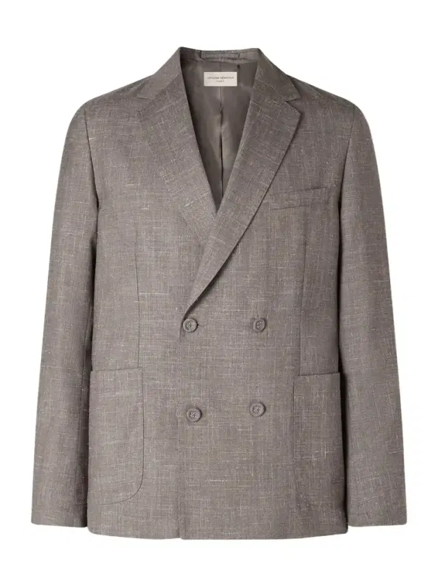 Leon Wool, Silk and Linen-Blend Suit Jacket - Men