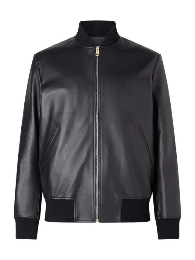 Leather Bomber Jacket - Men