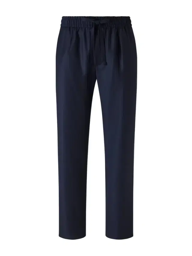 Straight-Leg Virgin Wool Drawstring Trousers - Men