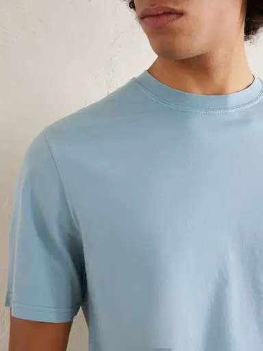 FEDELI Organic Cotton-Jersey T-Shirt - Men | Thumbnail 5