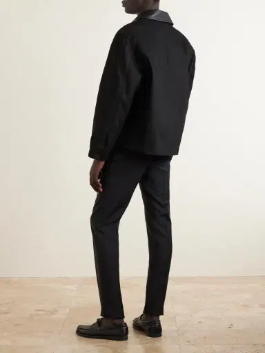Slowear Slim-Leg Virgin Wool Drawstring Trousers - Men | Thumbnail 4 Slowear Slim-Leg Virgin Wool Drawstring Trousers - Men | Thumbnail 4