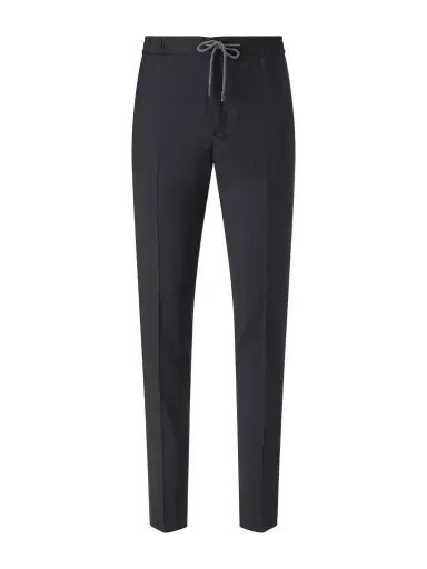 Slowear Slim-Leg Virgin Wool Drawstring Trousers - Men | Thumbnail 1 Slowear Slim-Leg Virgin Wool Drawstring Trousers - Men | Thumbnail 1