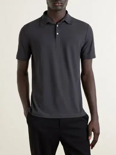 Slowear Organic Cotton Polo Shirt - Men | Thumbnail 3 Slowear Organic Cotton Polo Shirt - Men | Thumbnail 3