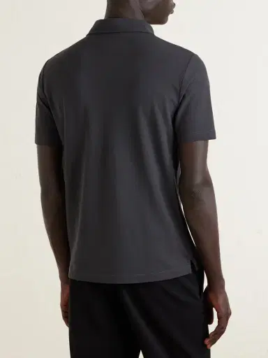 Slowear Organic Cotton Polo Shirt - Men | Thumbnail 4 Slowear Organic Cotton Polo Shirt - Men | Thumbnail 4