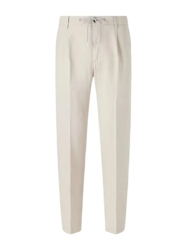 Straight-Leg Lyocell and Linen-Blend Drawstring Trousers - Men